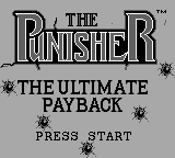 Punisher, The - The Ultimate Payback (USA) Title Screen